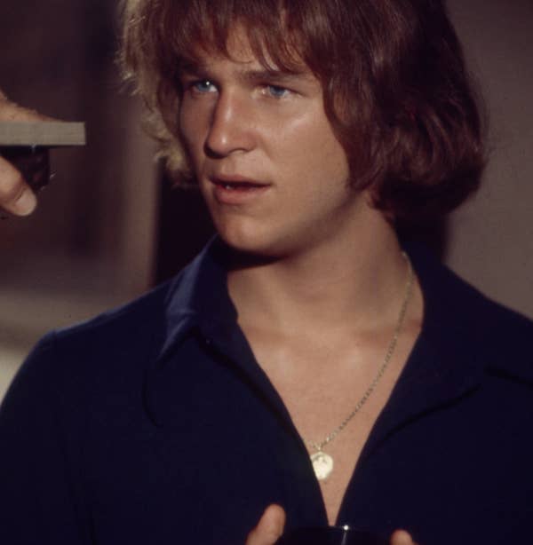 Jeff Bridges in his 20s