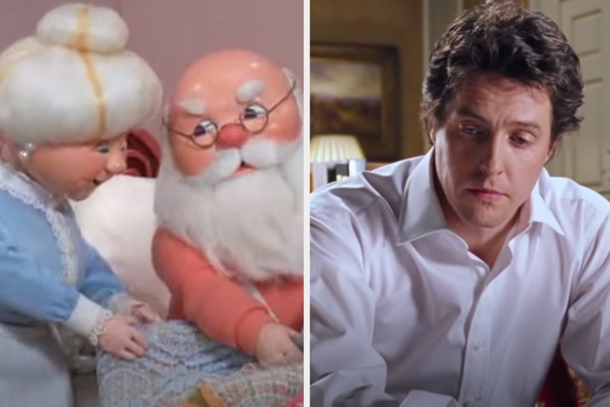 Santa from &quot;The Year Without A Santa Claus&quot; and David from &quot;Love Actually&quot; 
