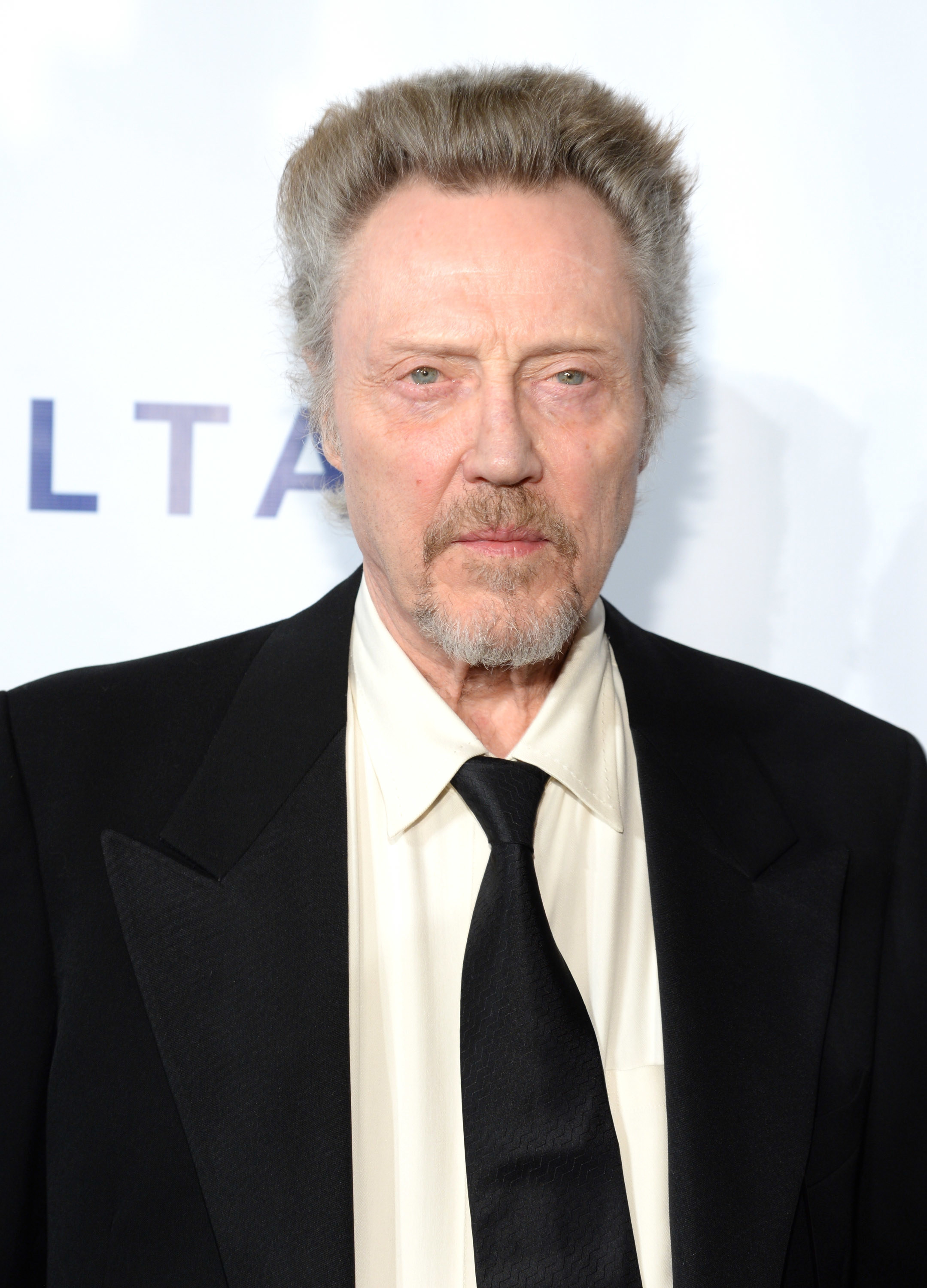 Christopher Walken poses for photo