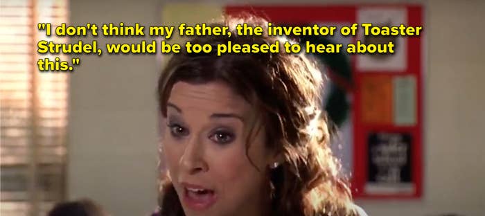 An image of Gretchen from "Mean Girls."