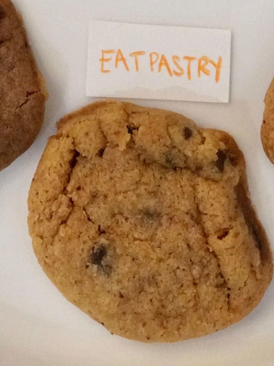 An EatPastry chocolate chip cookie