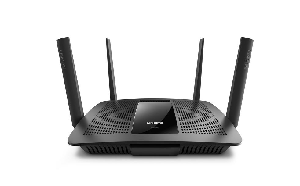 black linksys router