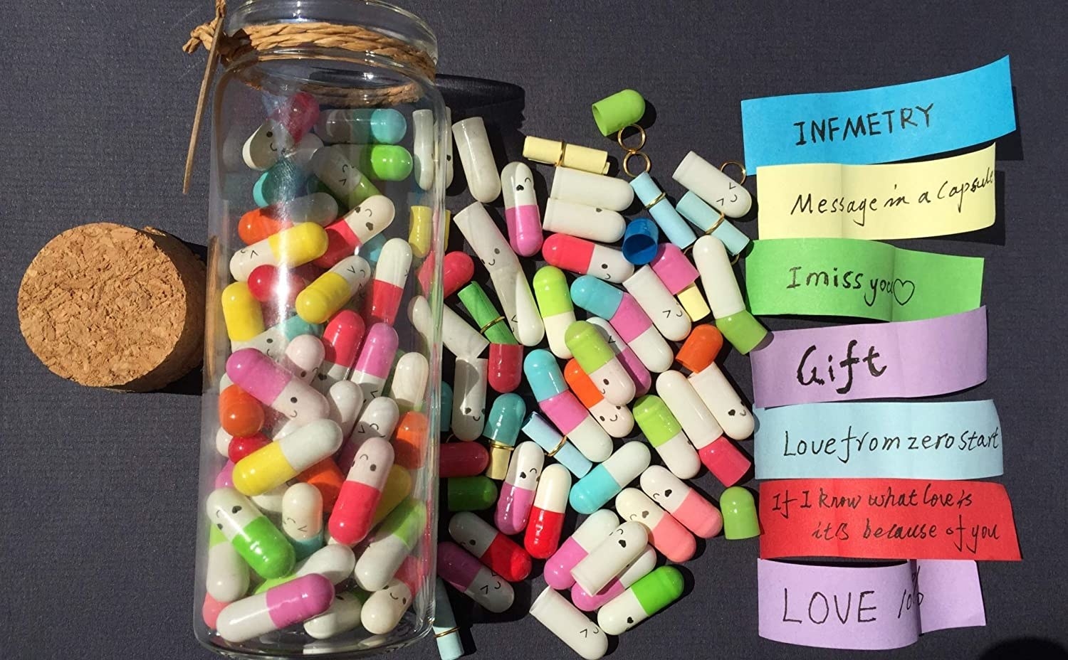 The pills and messages