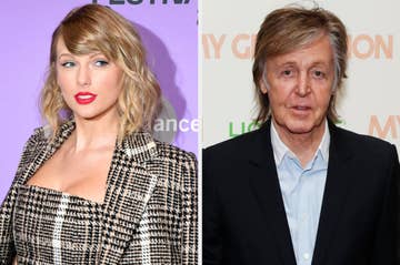 Taylor Swift and Paul McCartney