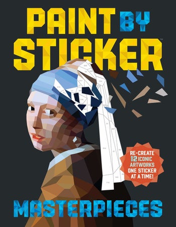 cover of the paint by sticker book