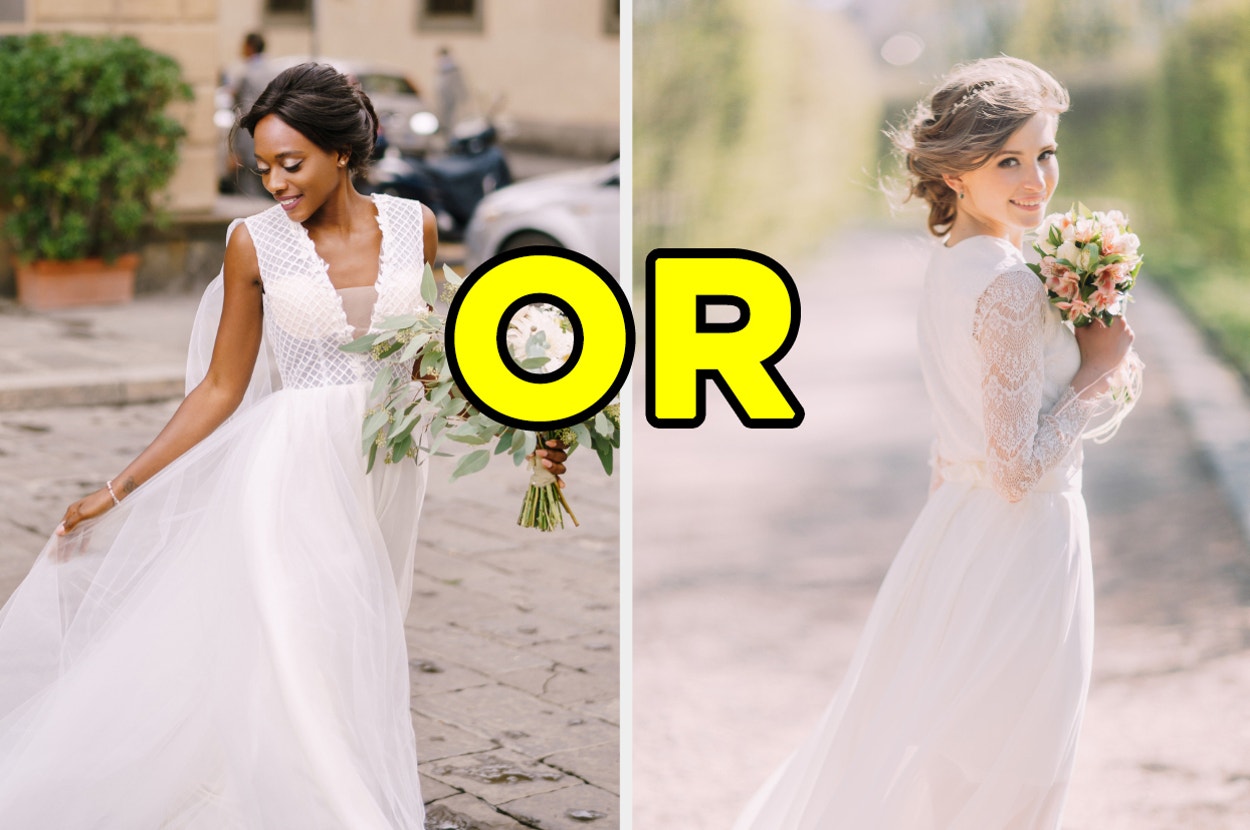 design a wedding dress buzzfeed Wedding Dress Aesthetic Quiz