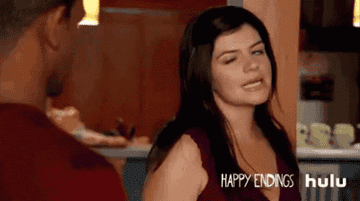 Penny from Happy Endings saying, &quot;Ah-mah-zing&quot;
