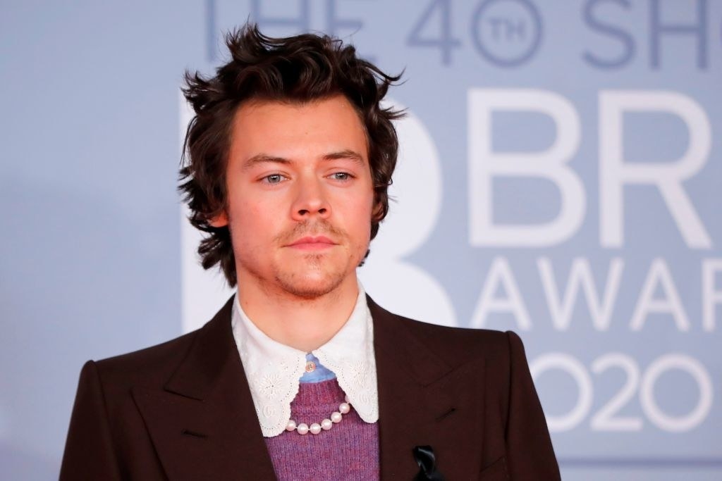 Harry Styles at a 2020 red carpet