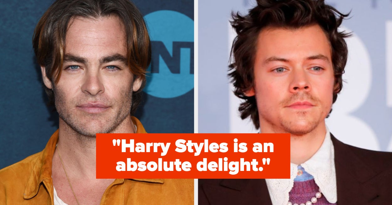 Chris Pine Stunned By Harry Styles While Filming On Set