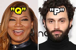 Queen Latifah and Penn Badgley
