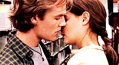 Joey and Dawson from &quot;Dawson&#x27;s Creek&quot; kiss