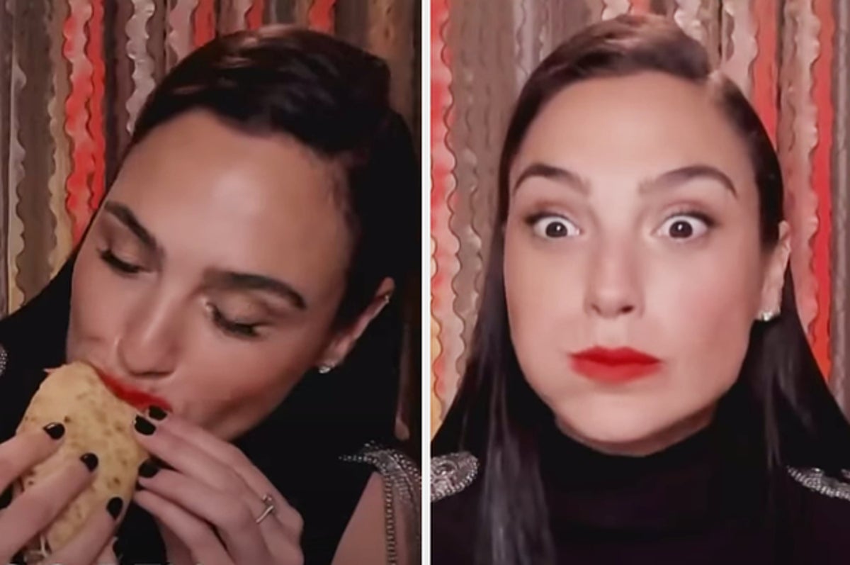 Gal Gadot Reacts To Trying Taco Bell For The First Time From the album gimme tha luscious explicit. gal gadot reacts to trying taco bell