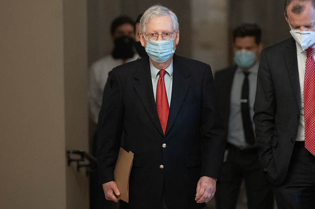 Mitch McConnell Is Trying To Block Mandatory Paid Sick Leave For Workers Who Get COVID