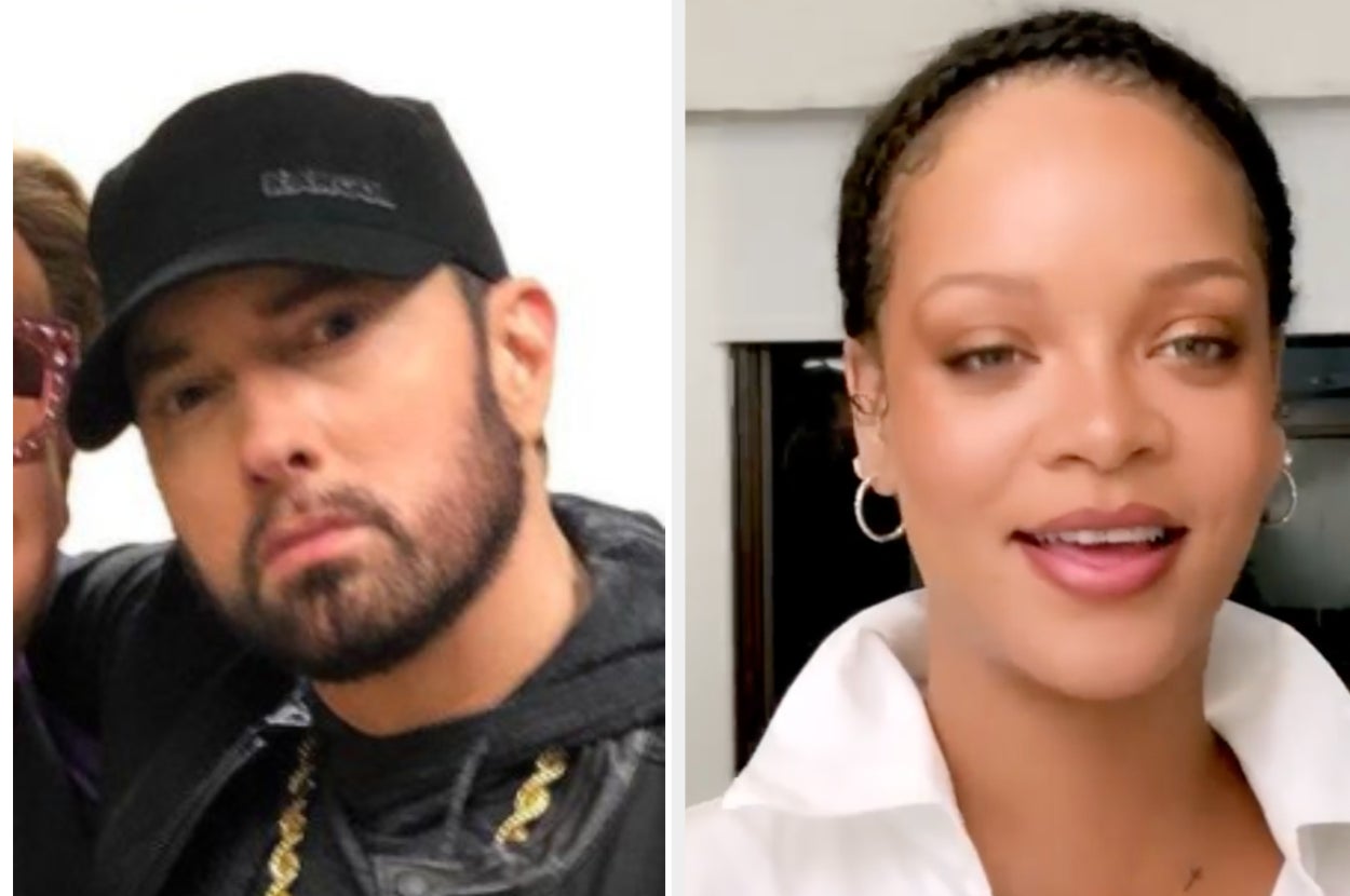 Eminem and Rihanna