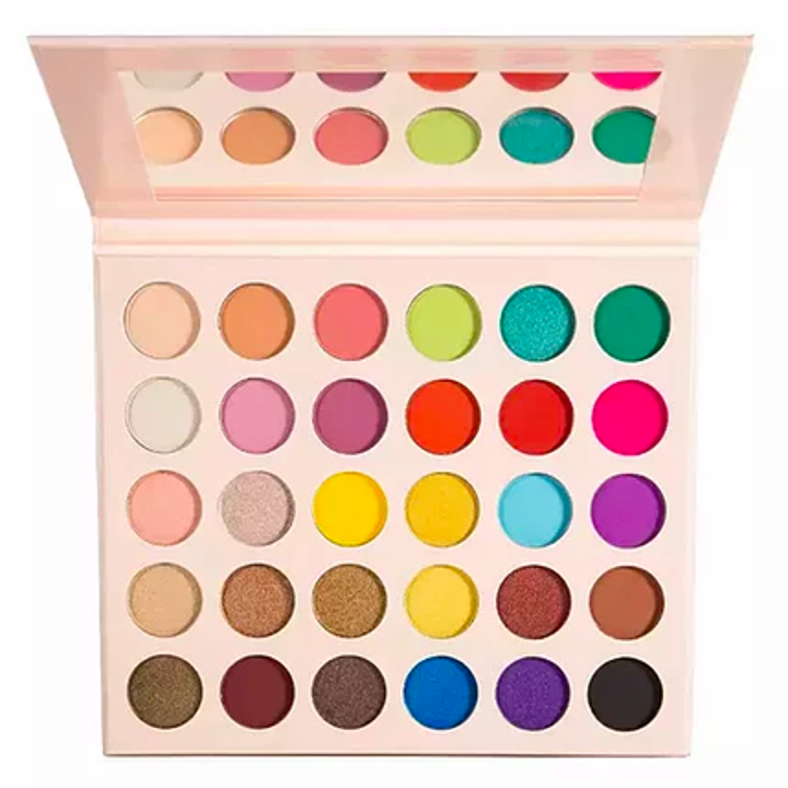the palette with 30 bright colors