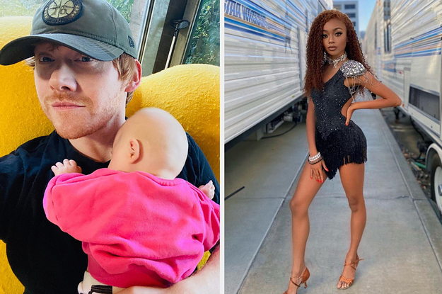 Rupert Grint and Skai Jackson