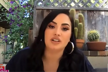 Demi Lovato during a recent interview