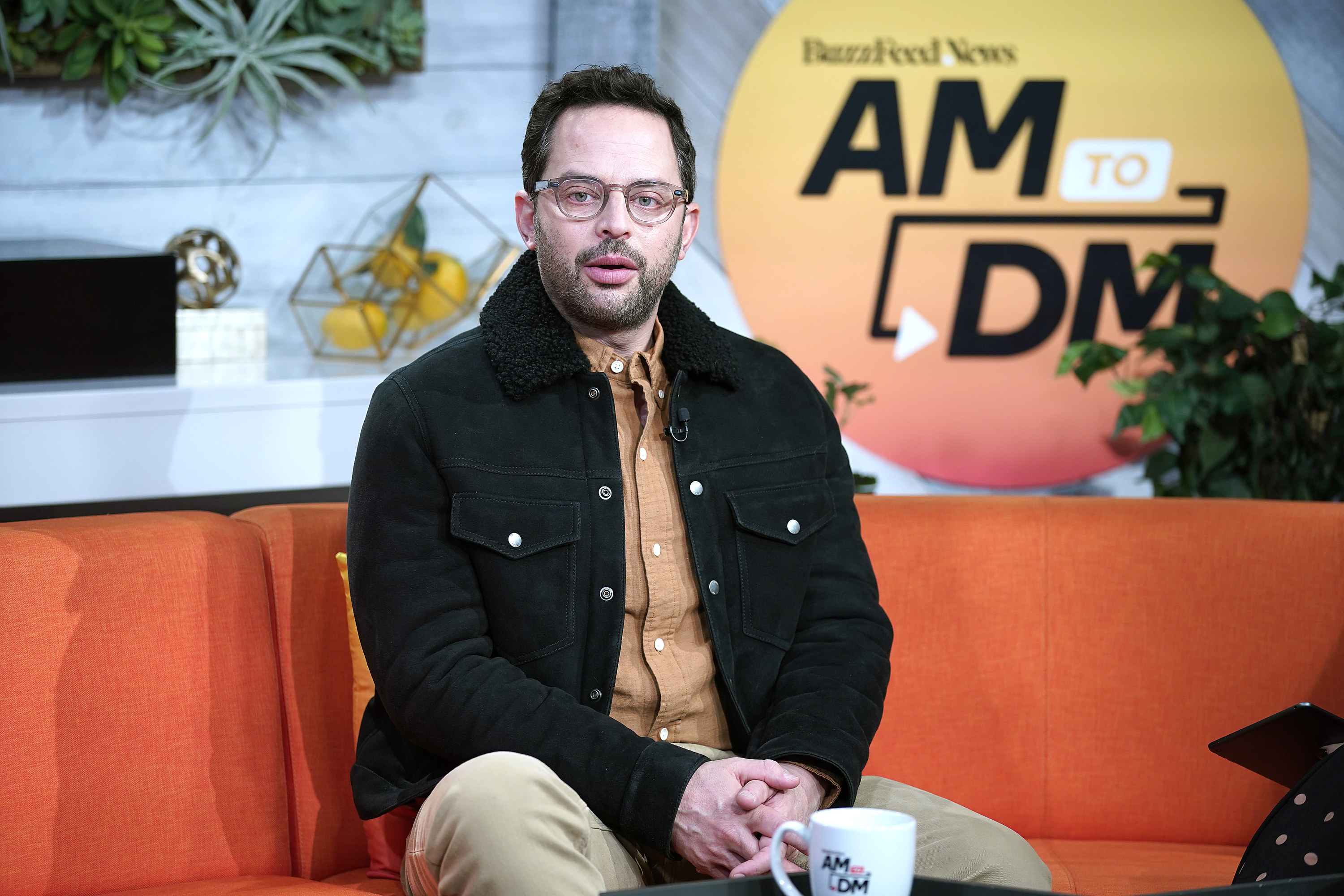 Nick Kroll visits BuzzFeed&#x27;s &quot;AM To DM&quot; on February 13, 2020 in New York City