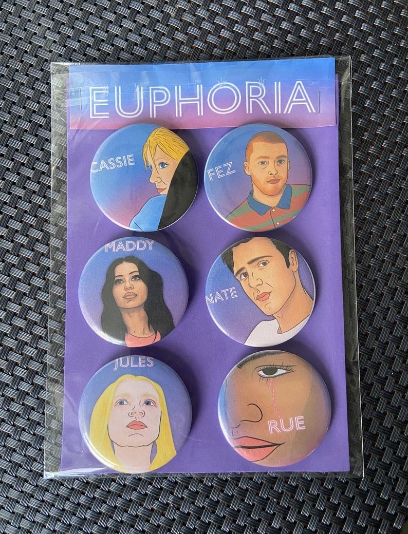 the euphoria pin set