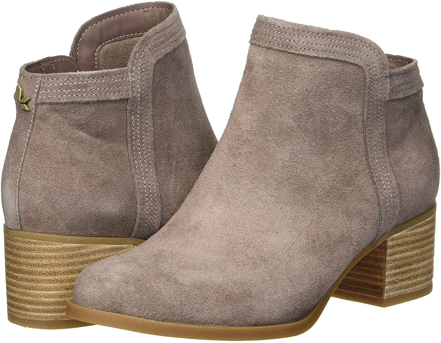 a pair of suede boots 