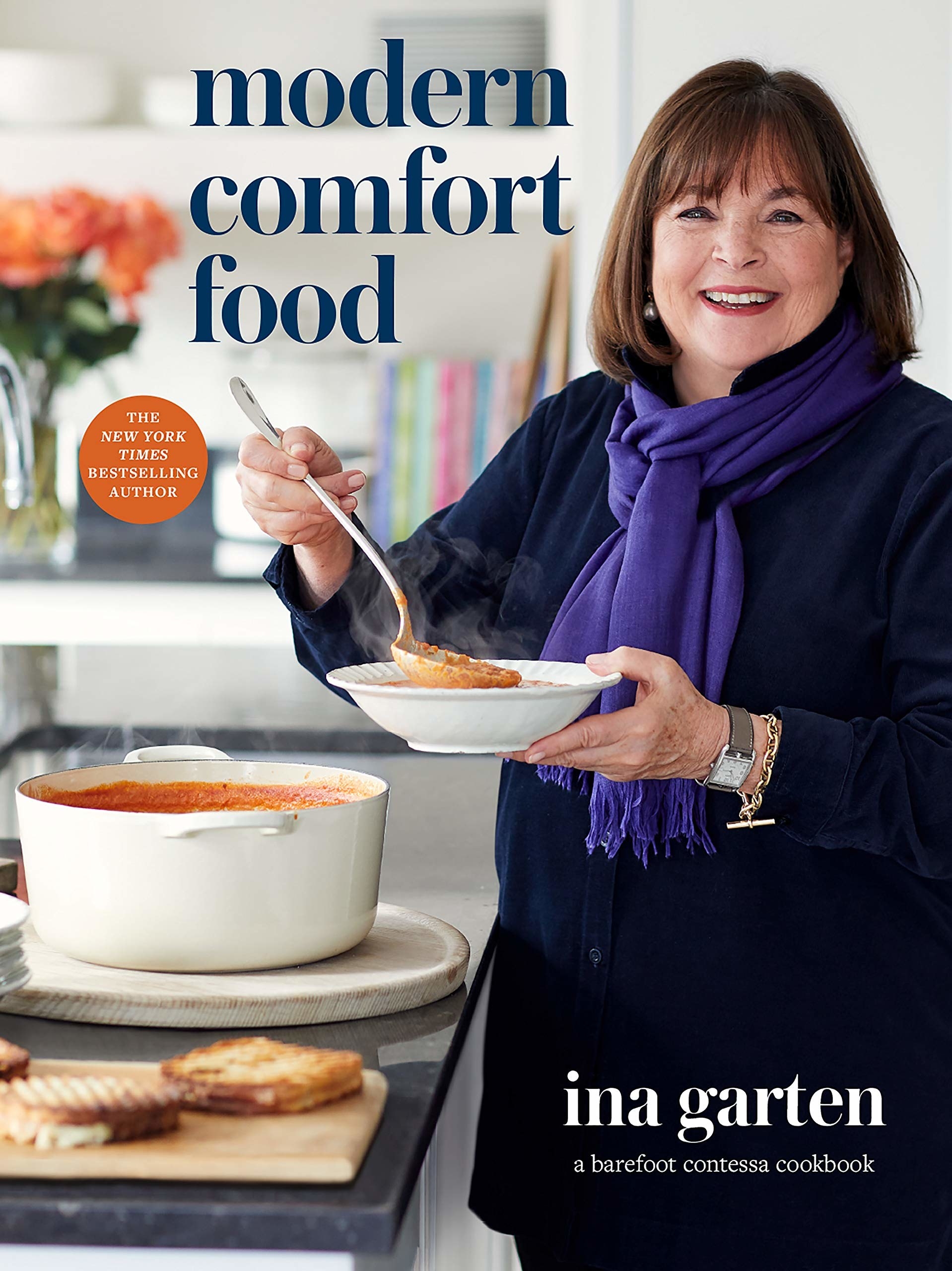 The cover of &quot;Modern Comfort Food&quot; by Ina Garten