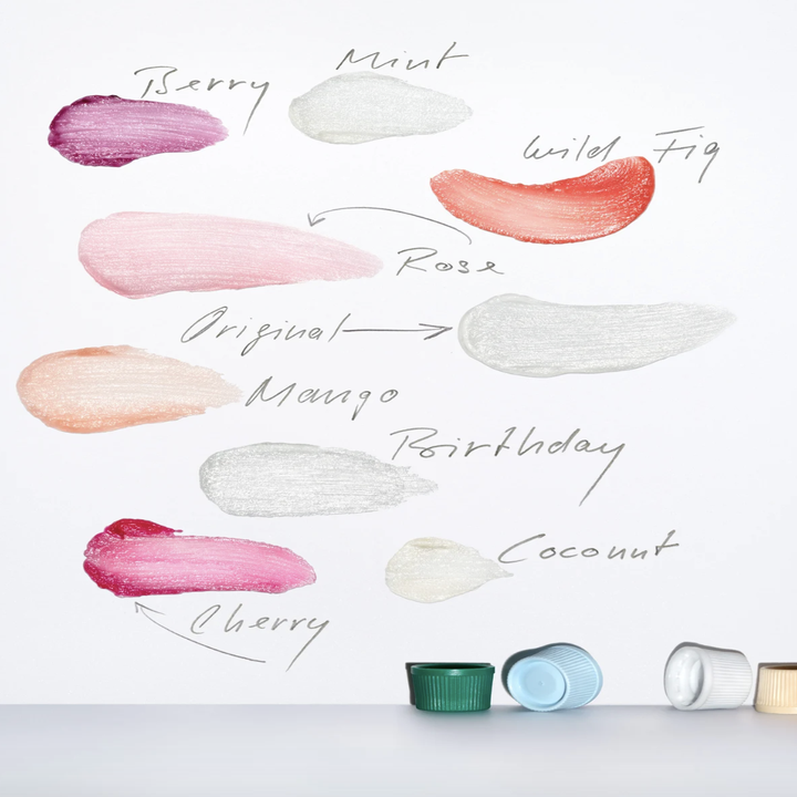 the various lip balm tints 