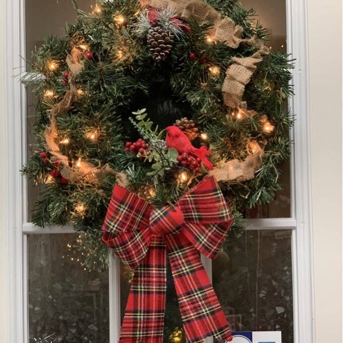 The pine wreath