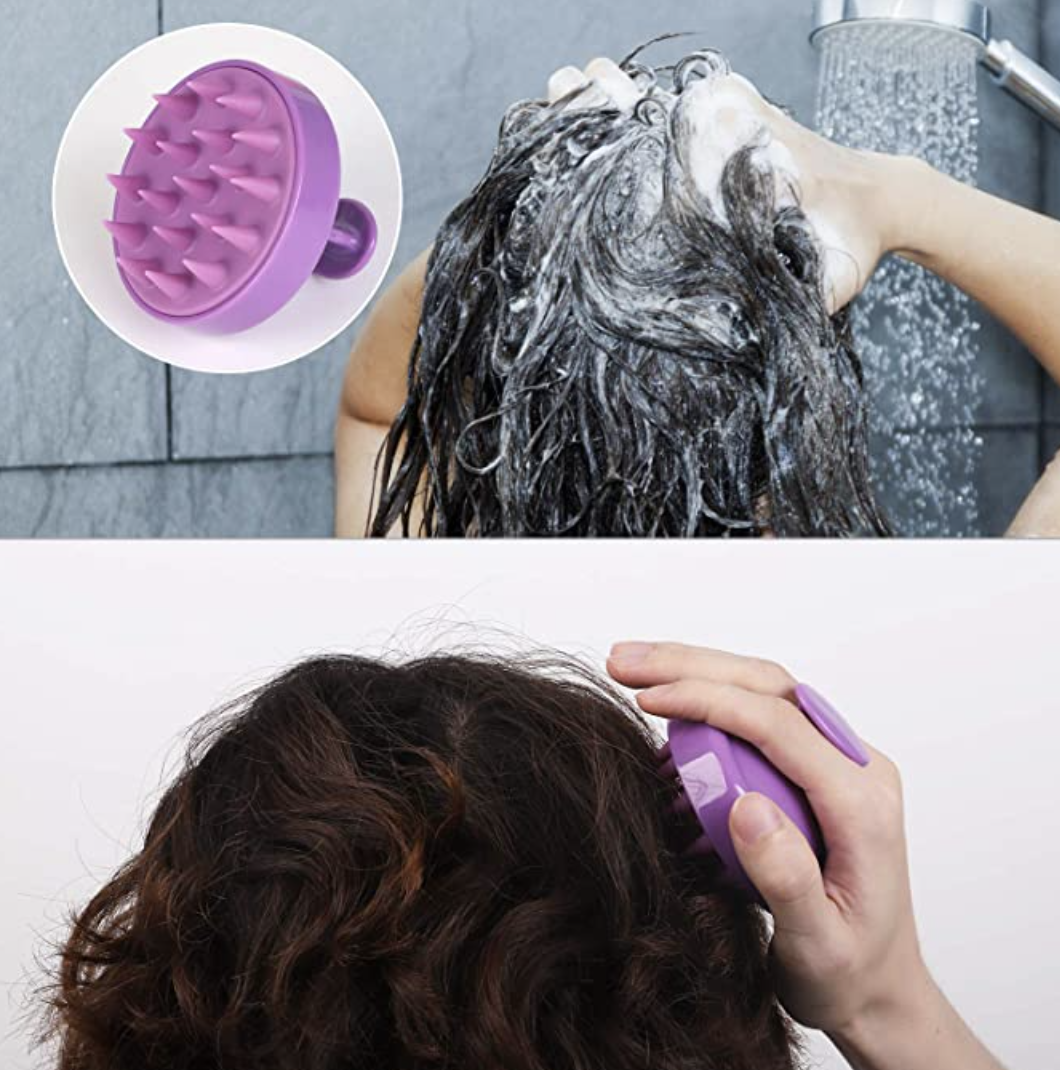 Hair shampoo brush