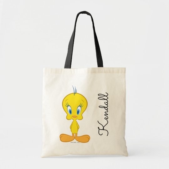 The bag with Tweety Bird and the name, &quot;Kendall&quot;