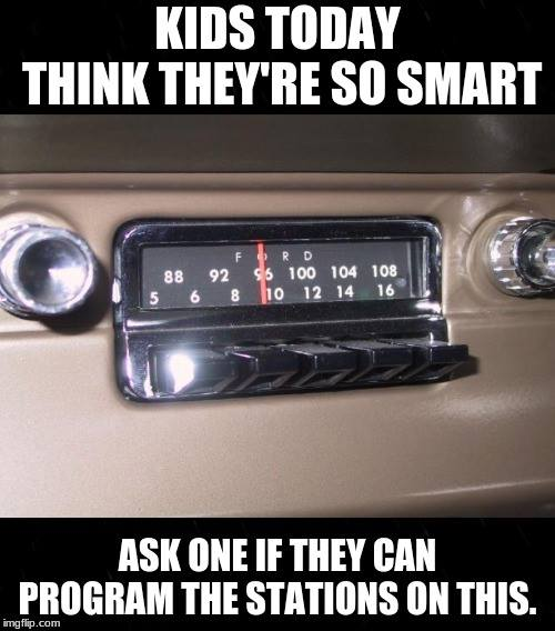 old car radio tuner