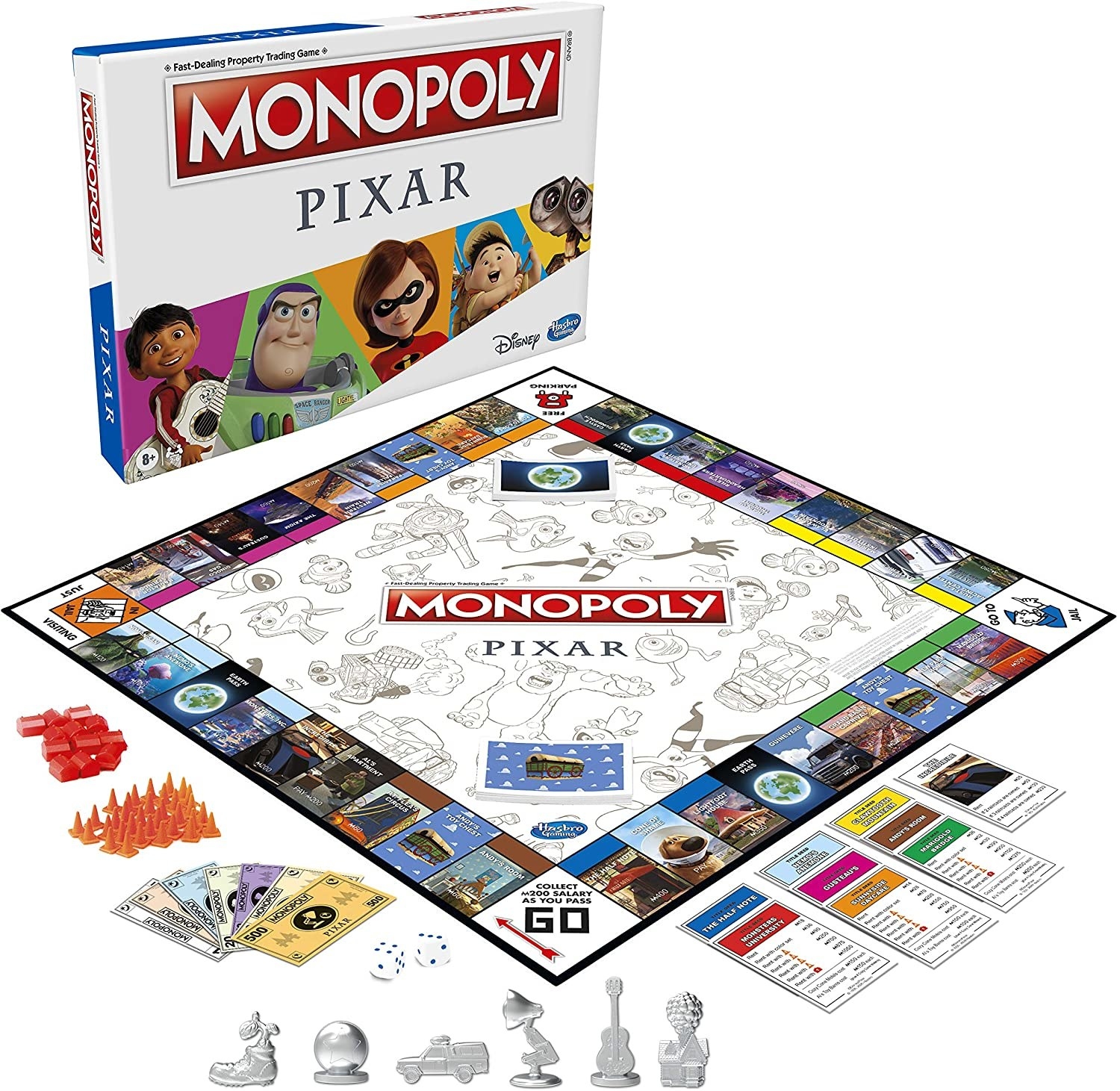 the pixar themed board game