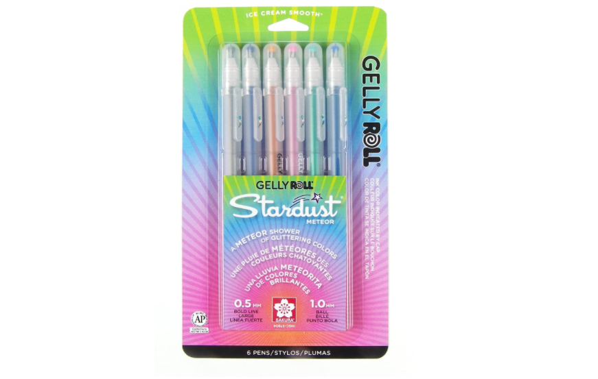 A pack of Gelly Roll pens in a soft pastel package 
