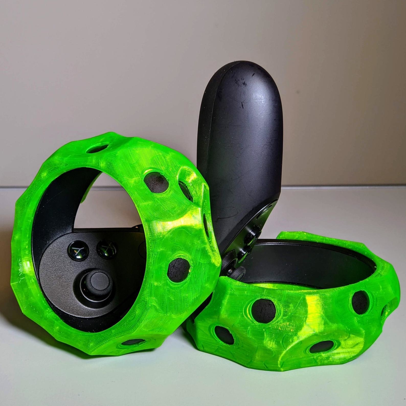 The lime green controllers