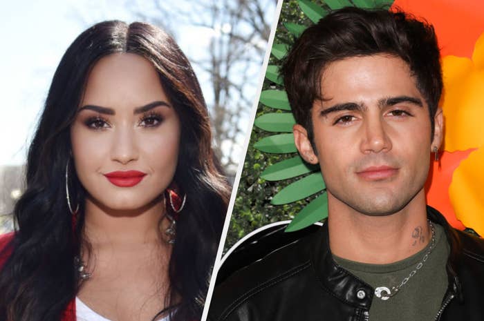 Demi Lovato and Max Ehrich