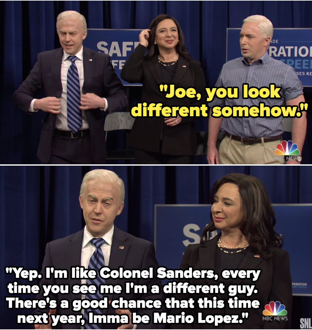 Jim Carrey No Longer Biden On SNL, And Alex Moffat Steps In