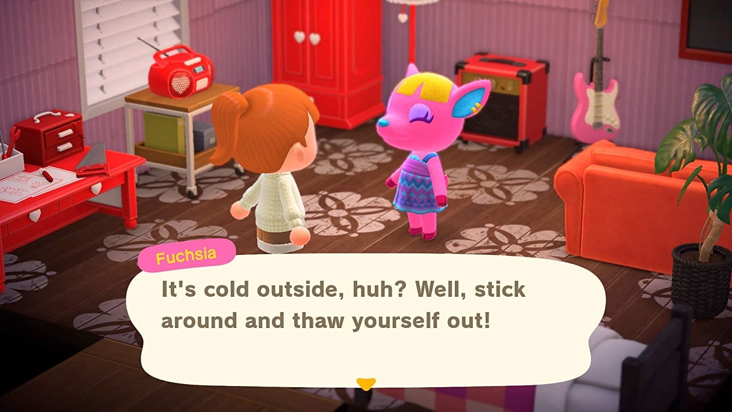 a screenshot from animal crossing