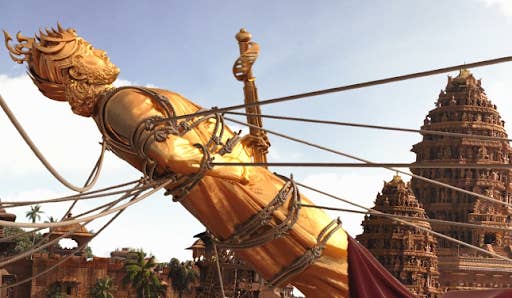 bahubali statue template