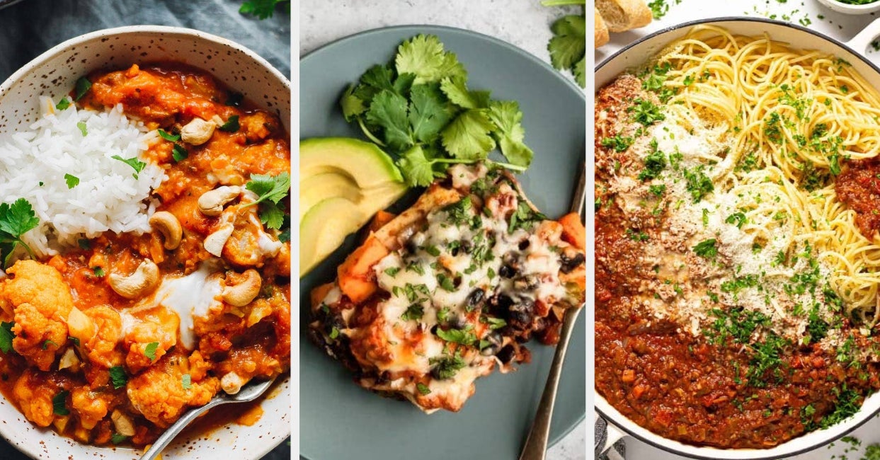 23 Protein-Packed Vegetarian Dinners To Make In 2021