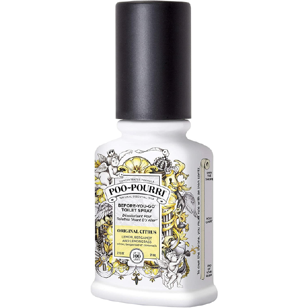 The spray bottle of Poo-Pourri