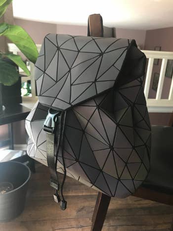 the backpack in black