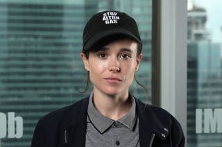 Elliot in a hat