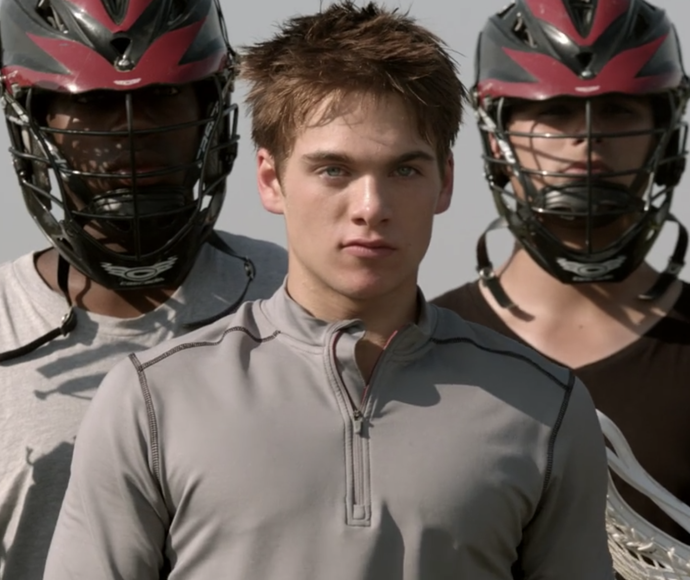 Liam on the lacross field in Teen Wolf