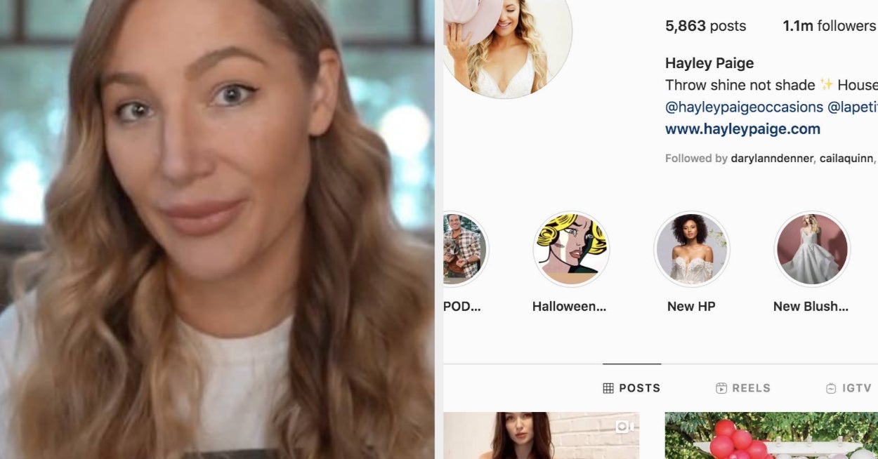 Wedding Dress Designer Hayley Paige Says She's Lost The Right To Her Instagram And Own Name In Court