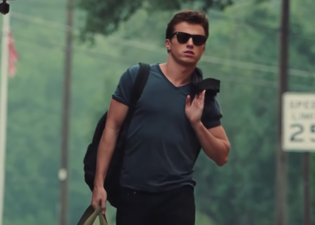 Kenny Wormald as Ren McCormack in the movie "Footloose."