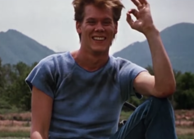 Kevin Bacon as Ren McCormack in the movie "Footloose."