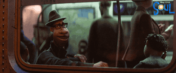 A GIF from Pixar&#x27;s &quot;Soul&quot;
