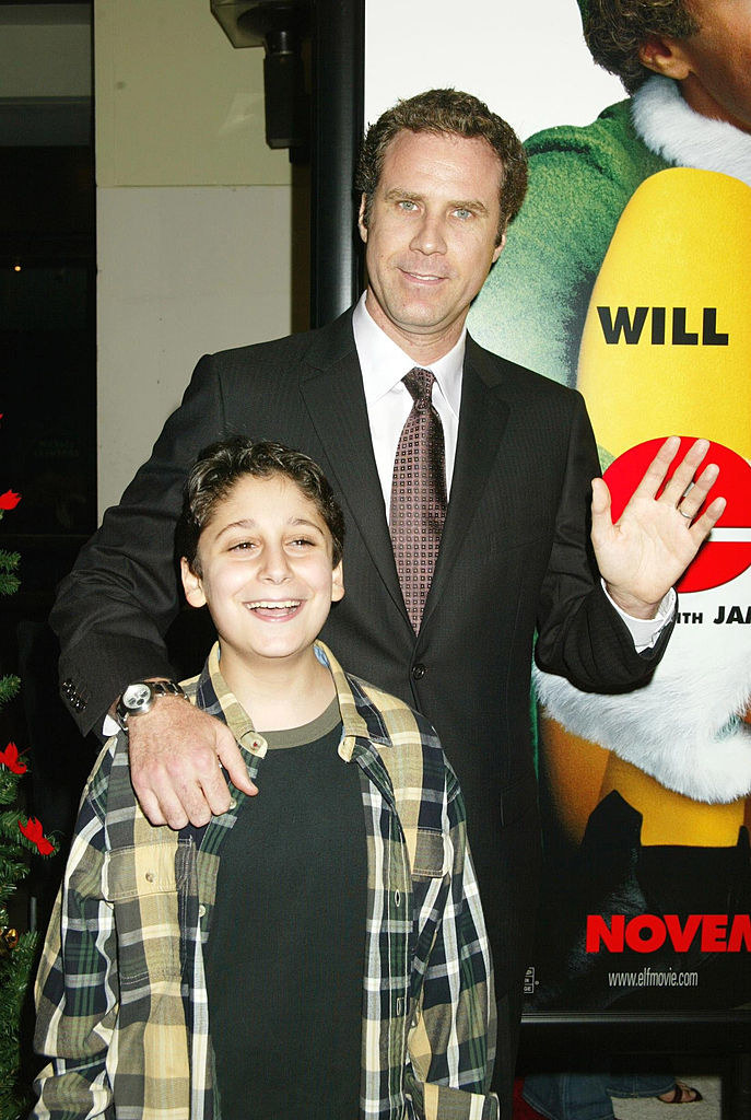 Will ferrel and him on the elf red carpet