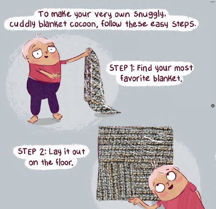 Here's How To A Blanket Cocoon To Get Through This Crazy Winter