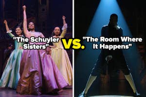 Hamilton: The Schuyler Sisters VS The Room Where It Happens