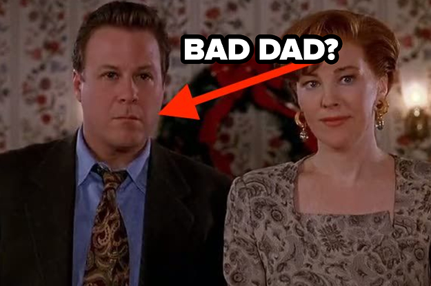 bad dad question over kevin mccalister's dad and he's standing next to his wife